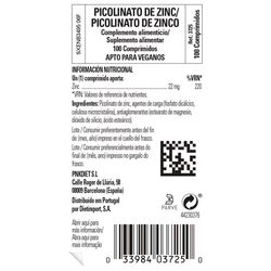 Solgar Zinco Picolinato 22 Mg 100 Compresse