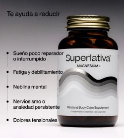 Superlativa Magnesium+ 60 cápsulas - 1 mes