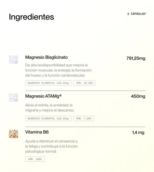 Superlativa Magnesium+ 60 cápsulas - 1 mes
