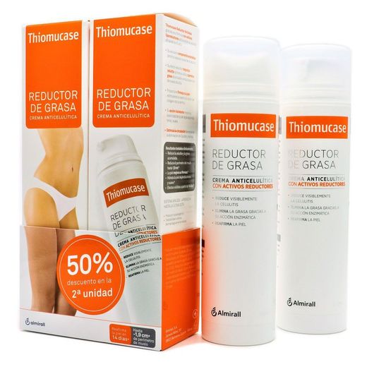 Thiomucase reductor de grasa de día. 2 unidades 2a al 50%
