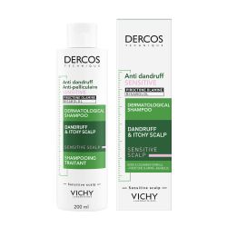 Vichy Dercos Champú Anticaspa Cuero Cabelludo Sensible 200ml