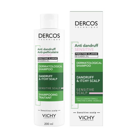 Vichy Dercos Champú Anticaspa Cuero Cabelludo Sensible 200ml