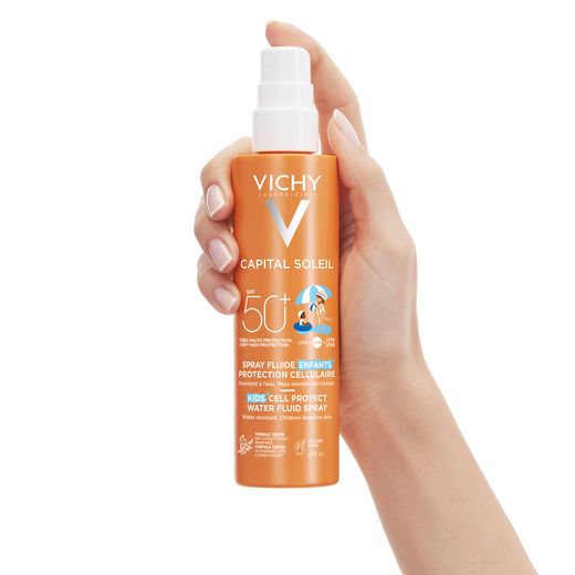 Vichy Solar Capital Soleil Cell Protect Spray Fluido Invisible Niños SPF50+ 200ml