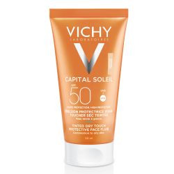 Vichy Solar Capital Soleil Crema Rostro Tacto Seco Color SPF 50 50ml