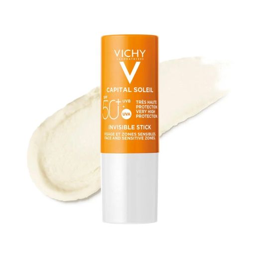 Vichy Solar Capital Soleil Stick Invisible SPF 50+ Rostro y Zonas Sensibles