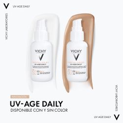 Vichy Solar Capital Soleil UV-AGE Daily SPF50+ Tono Medio 40ml