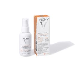 Vichy Solar Capital Soleil UV-Age Daily Water Fluid Antienvejecimiento SPF50+ 40ml
