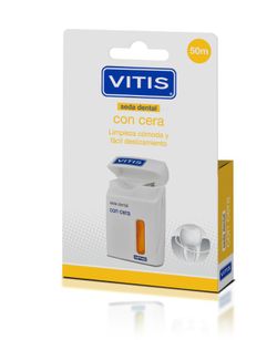Vitis Dental Seda Con Cera 50m
